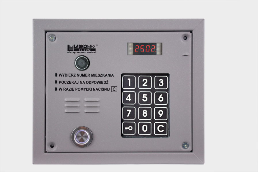 Panel zewntrzny z moduem KAM-3